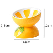 Cat Bowl Cerami Basin Protection Cervical Slope Pet Supplies