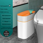 Smart Trash Can With Lid For Bedroom And Living Room Kitchen Storage Box Trash Can Induction Small Car Box Automatic Smart Dustbin Smart Trash Bin