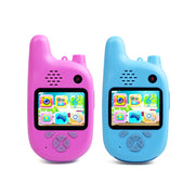 Walkie-Talkie Kids Camera Toys Mini HD Cartoon Cameras