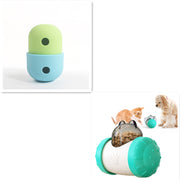 New 2 In 1 Pet Toys Products Dog Leakage Toy Ball Silicone Pet Supplies